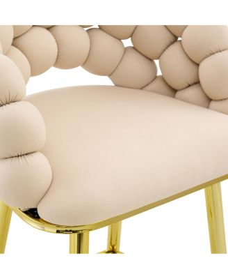 Puffy Bubble Chair Ball Chain Bar Stools
