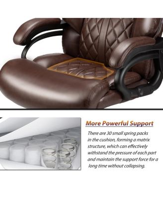 Streamdale  Furniture 500lbs Big and Tall Office Chair for Heavy People Executive Computer Desk Chair