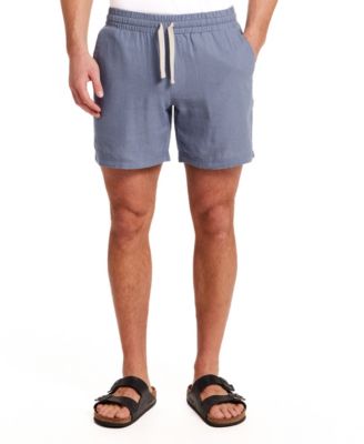Men's Regular-Fit 7" Linen Shorts