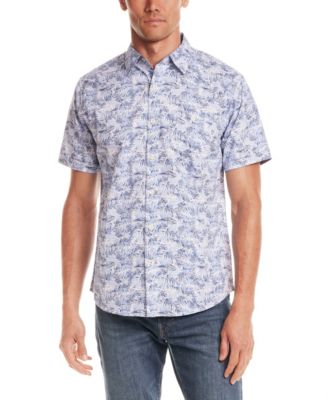 Men's Short-Sleeve Cotton Poplin Shirt