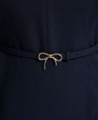 Plus Size Scalloped Hem V-Neck Dress