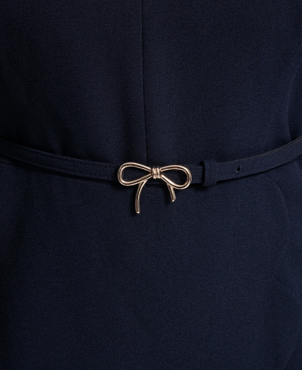 Eliza J Plus Scalloped Hem V-Neck Dress