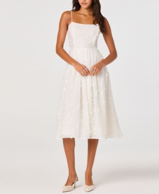 ASTR the Label Women's Avani Square Neck Dress - Macy's