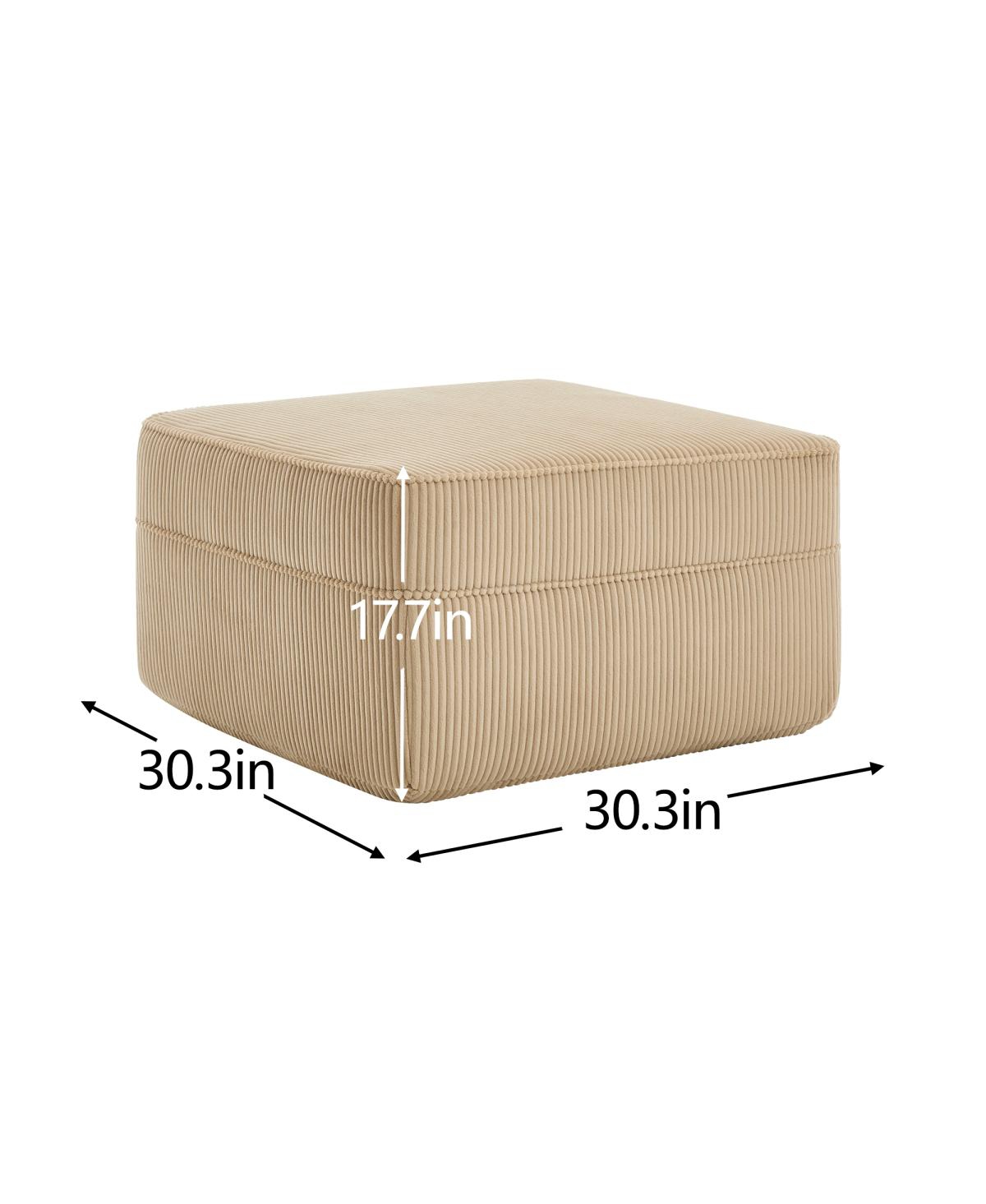 Streamdale Furniture Cloud Boneless Sofa: Plush Corduroy, Unmatched Comfort, Easy Setup