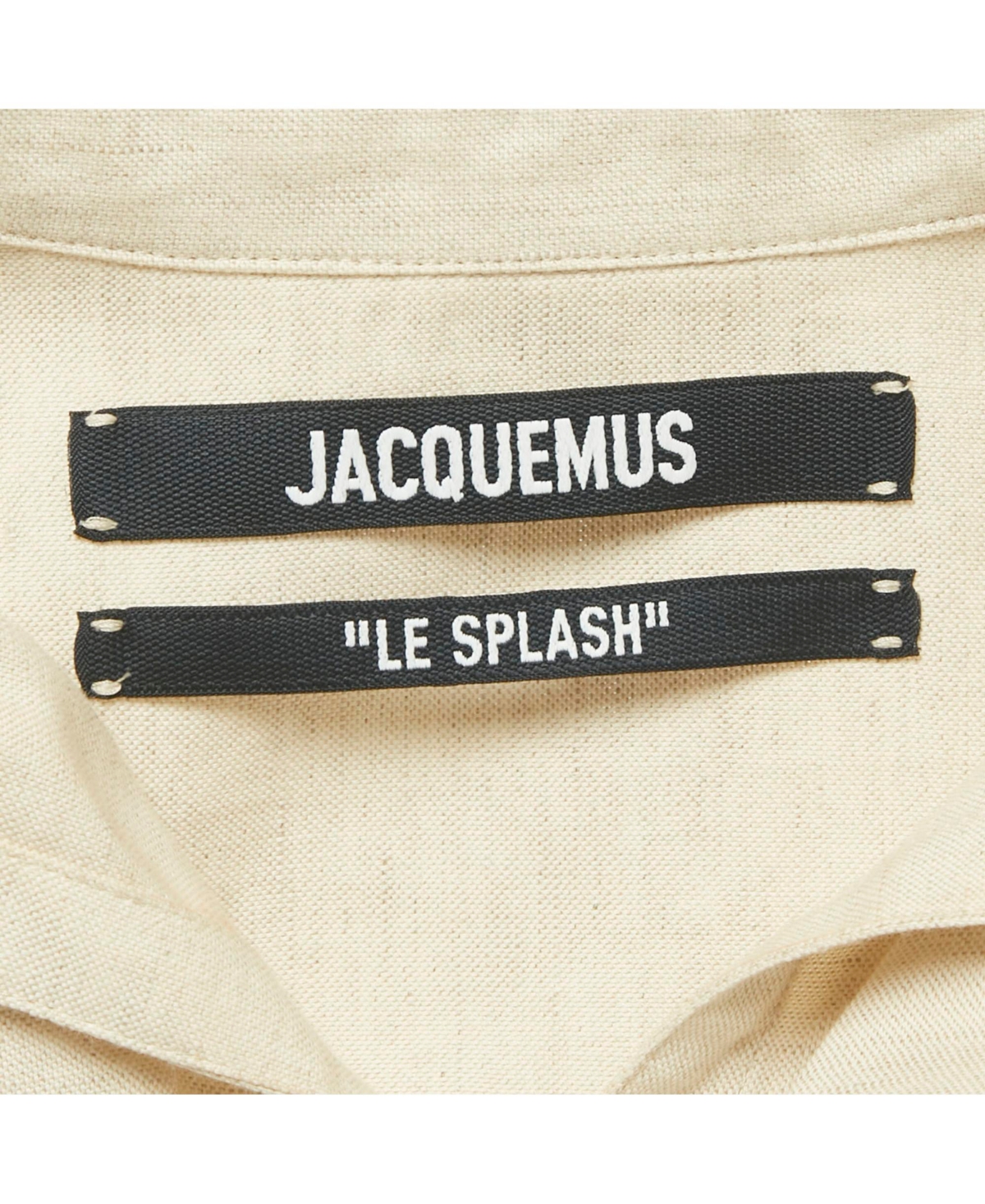 Pre-Owned Jacquemus Women's Beige Cotton Blend Crop Top