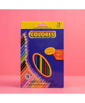 18 Colors Coloring Pencils Set, Softcore Hexagonal Colored Pencil, Sketching Drawing Pencils for Beginners, Art Supplies for Drawing