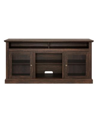 Modern Farmhouse TV Stand for up to 65" TVs, Brown 60"W