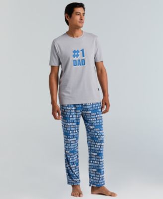 Men's Number 1 Dad Sleepwear T-Shirt