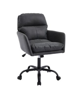 Streamdale Office chair, PU leather, adjustable height, Black