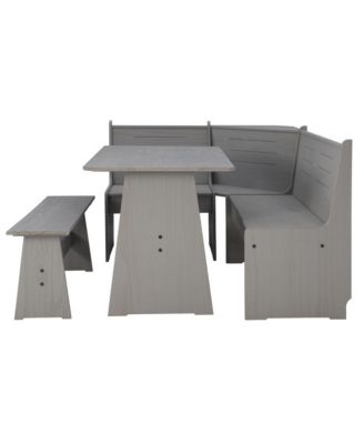Waldron Corner Nook Set Grey Kit