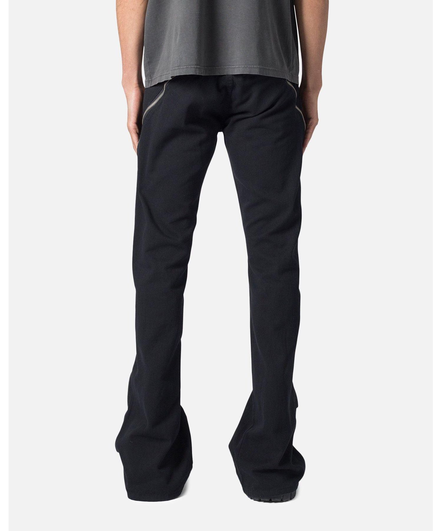 Men's D519 Zipper Flare Denim Jeans