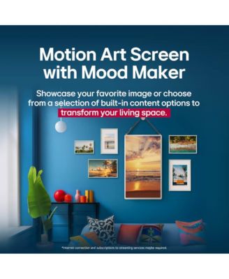 27" StandbyME 2 QHD Smart TV Portable Display with Adjustable Stand and Wi-Fi Streaming – 27LX6T