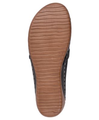 Women's Moira Perforated Comfort Round Toe Sandals