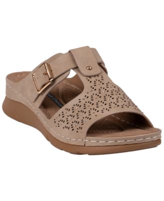 Women's Loni Embellished Comfort  Round Toe Sandals