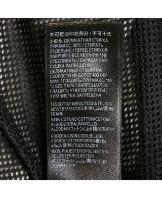 Men's Unisex Grey Logo Print Oversized Jacket