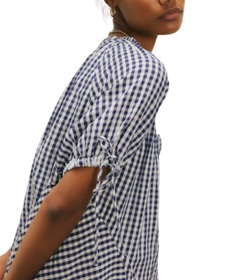 Women's Farley Gingham Tunic Top