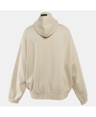 Men's Essentials Logo Print Cotton Hoodie