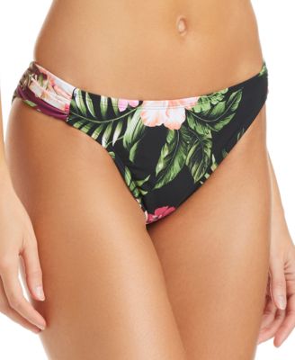 Women's Tropical Heat Tab Side Hipster Swim Bottoms, Macy's Exclusive