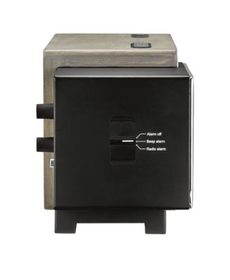 Clocks Precision Tone Silver Clock Radio