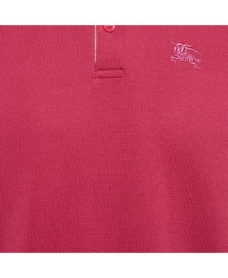 Men's Pink Pique Polo T-Shirt