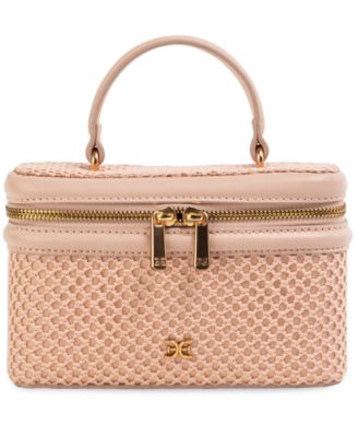 Paige Quilted Logo Mini Crossbody Bag