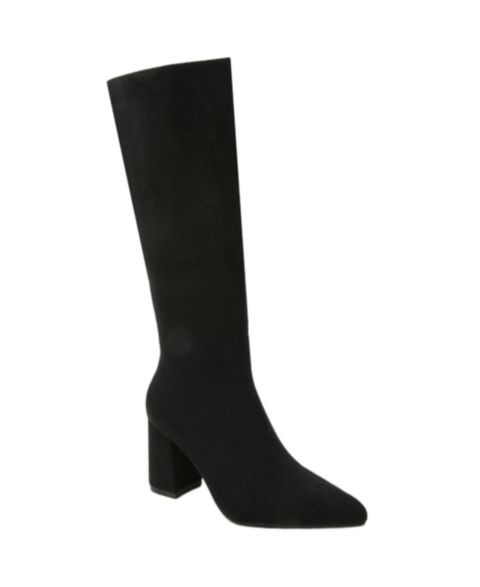 Женские ботинки BERNESS Adele Block Heel Knee High, цвет: Чёрный