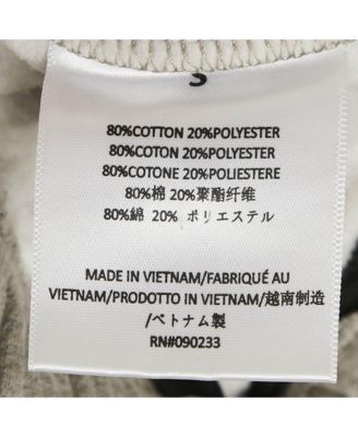 Women's Grey Cotton Knit Fleece Lined Sweatpants