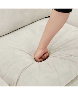  Cozy Upholstered Oversized Comfy Cloud Sofa