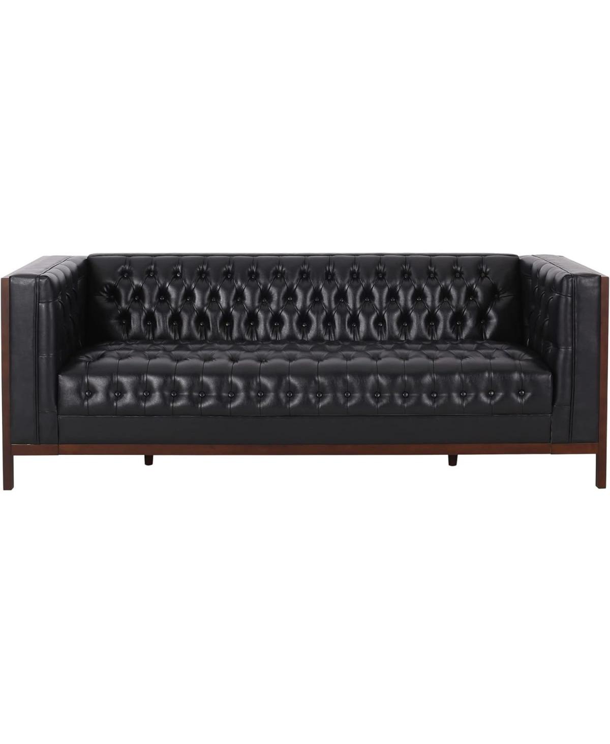 Streamdale Furniture Contemporary Upholstered Sofa with Button-Tufted Diamond Stitching
