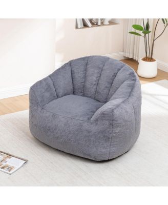 Bean Bag Chair Sofa with Armrests, High-Density Foam Lazy Sofa for Adults