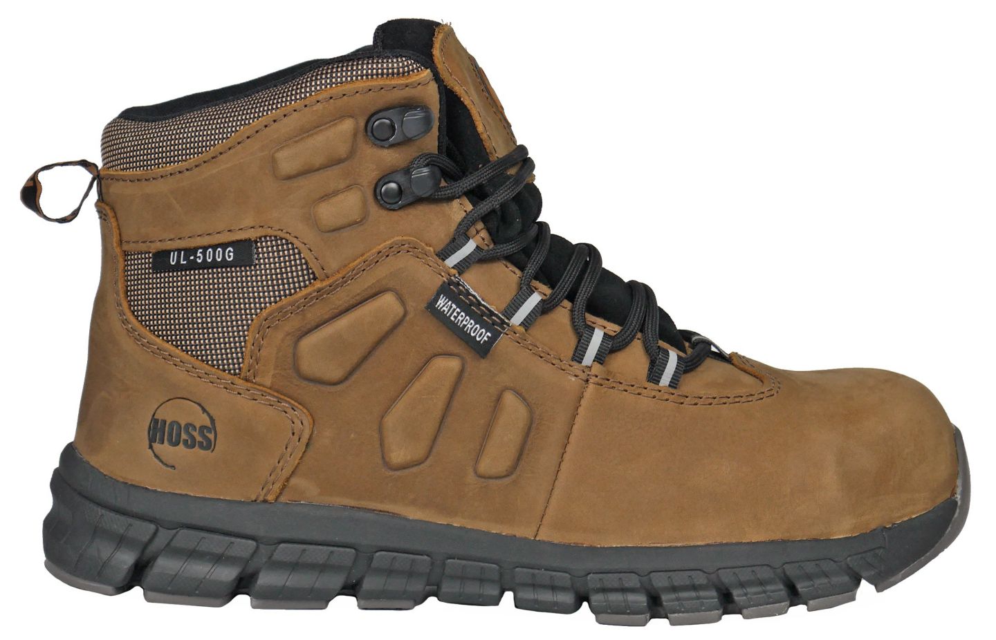 Мужские ботинки Hoss Boot Company Tikaboo 6 Inch Ultra-Light Composite Toe Work Boot, цвет: Коричневый — фото 2