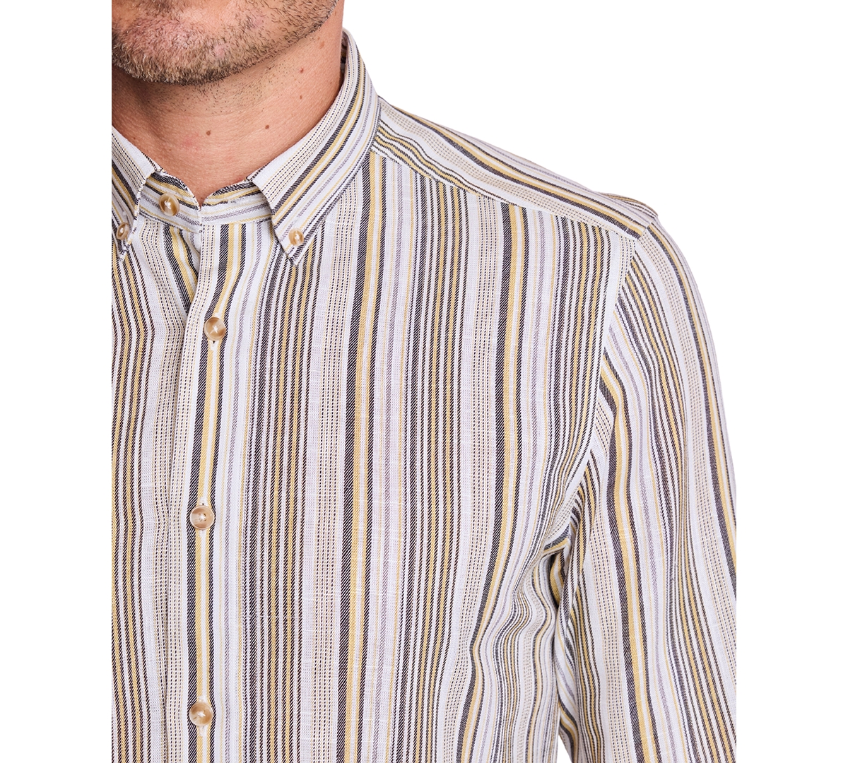 Paisley & Gray Men's Brian Striped Shirt