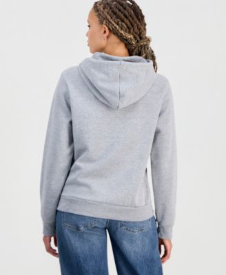Women's Evolution Sparkle Graphic Cotton Hooded Sweatshirt