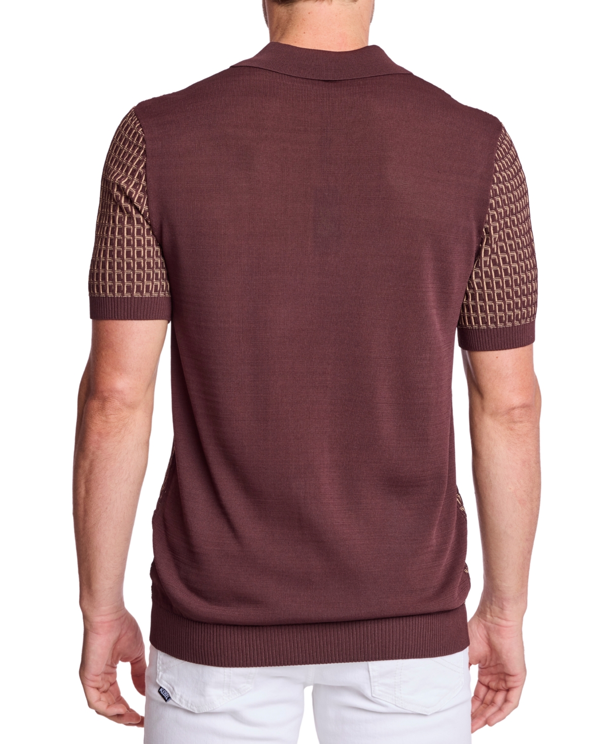 Paisley & Gray Men's Printed Polo Shirt