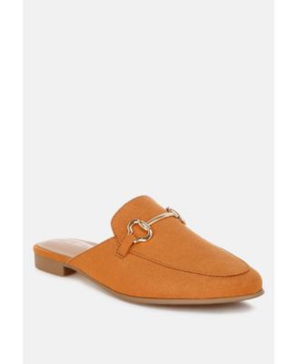 Women's Alpine Horsebit Detail Mules