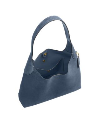 Brooklyn Large Suede Shoulder Bag 34