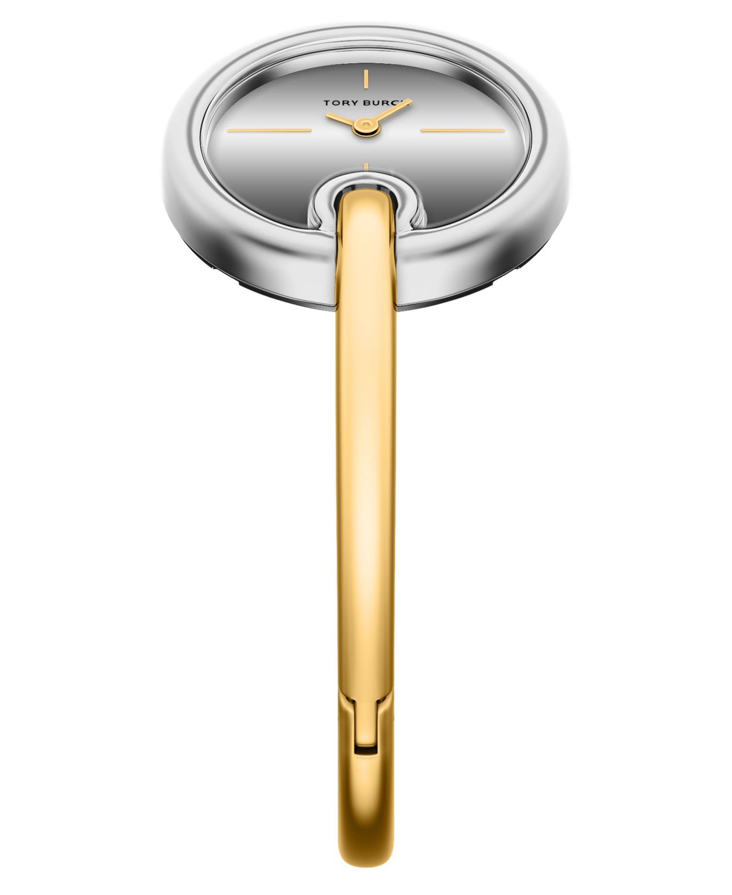 Женские часы Tory Burch The Pierced Small Quartz Two-Hand Gold Stainless-Steel Watch, 22mm — фото 5