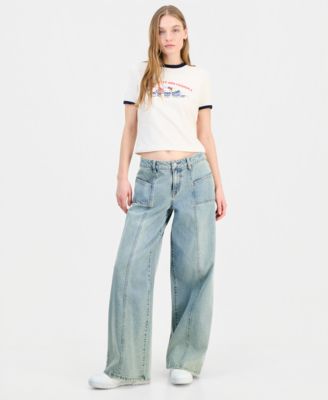 Juniors' Hello Kitty & Friends Ringer T-Shirt