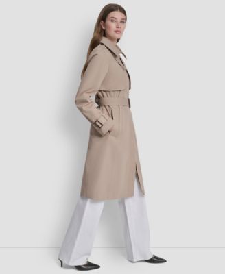 Women's Top Collar Utility Raincoat