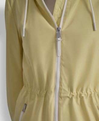 Women's Sporty Anorak Hooded Raincoat