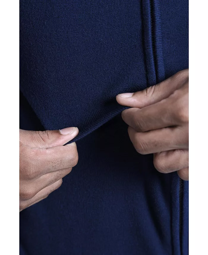 Men's SPRING + MERCER Full Zip Mock Neck Sweater - thumbnail 9