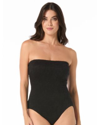 Women's Contours Galena Bandeau Neck One-Piece Swimsuit