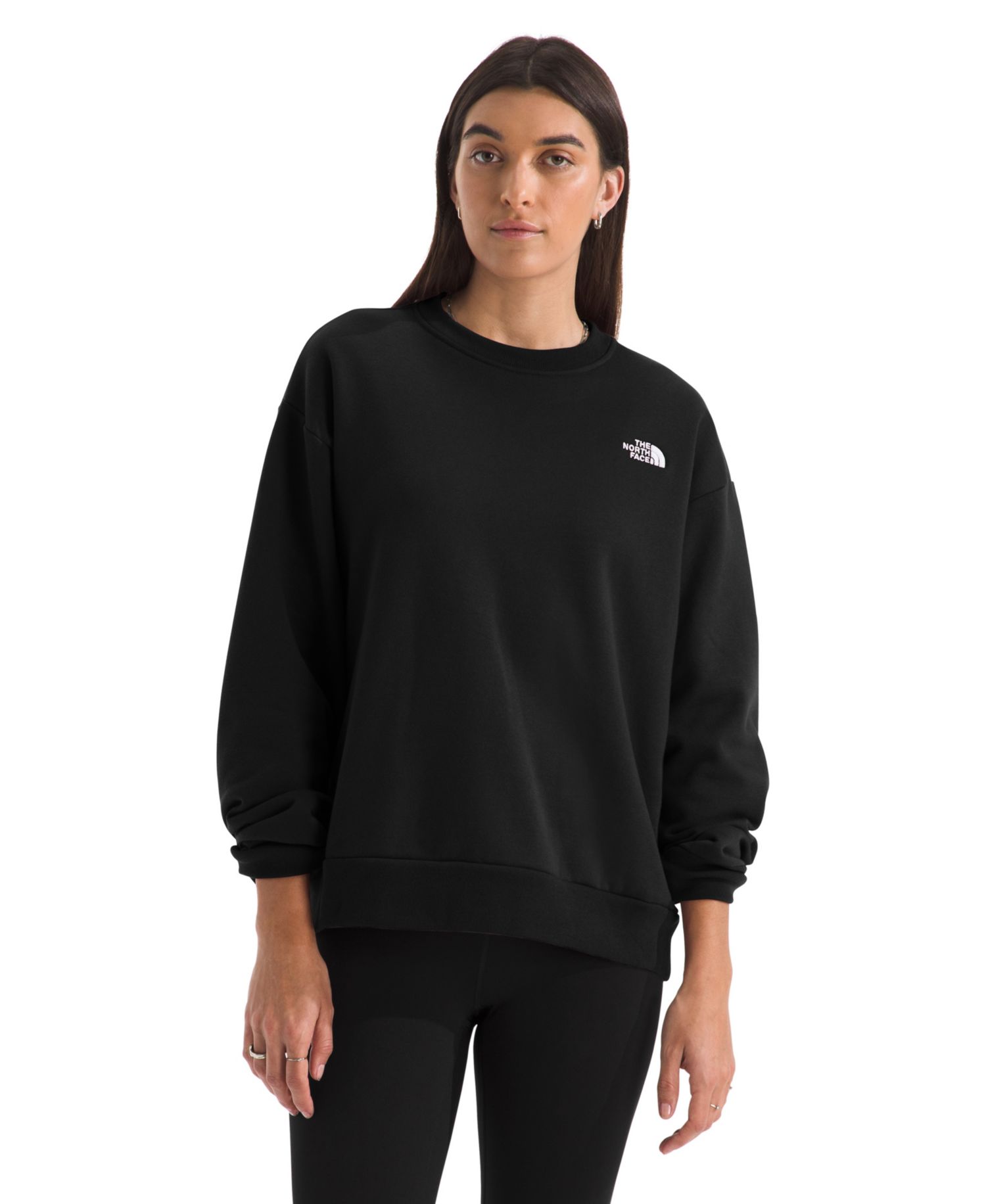 Женская толстовка Evolution Simple Dome Oversize с круглым вырезом горловины