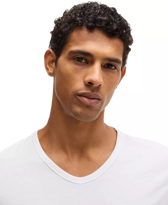 Men's 3-Pack Classic Solid V-Neck T-Shirts - thumbnail 2