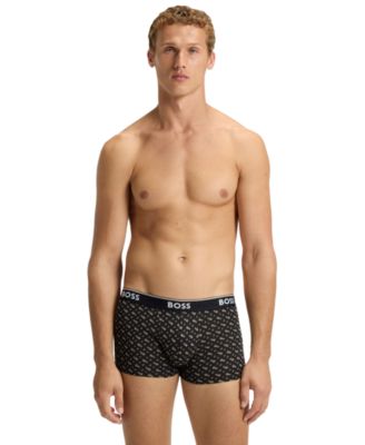 Men's Power Trunk Patterned Underwear, 3-Pack Set