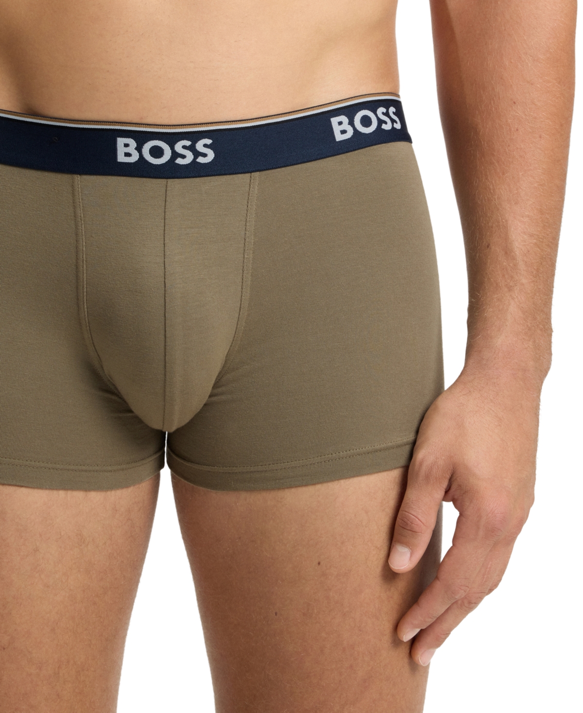 Hugo Boss Men's Power Trunk Underwear, 3-Pack Set