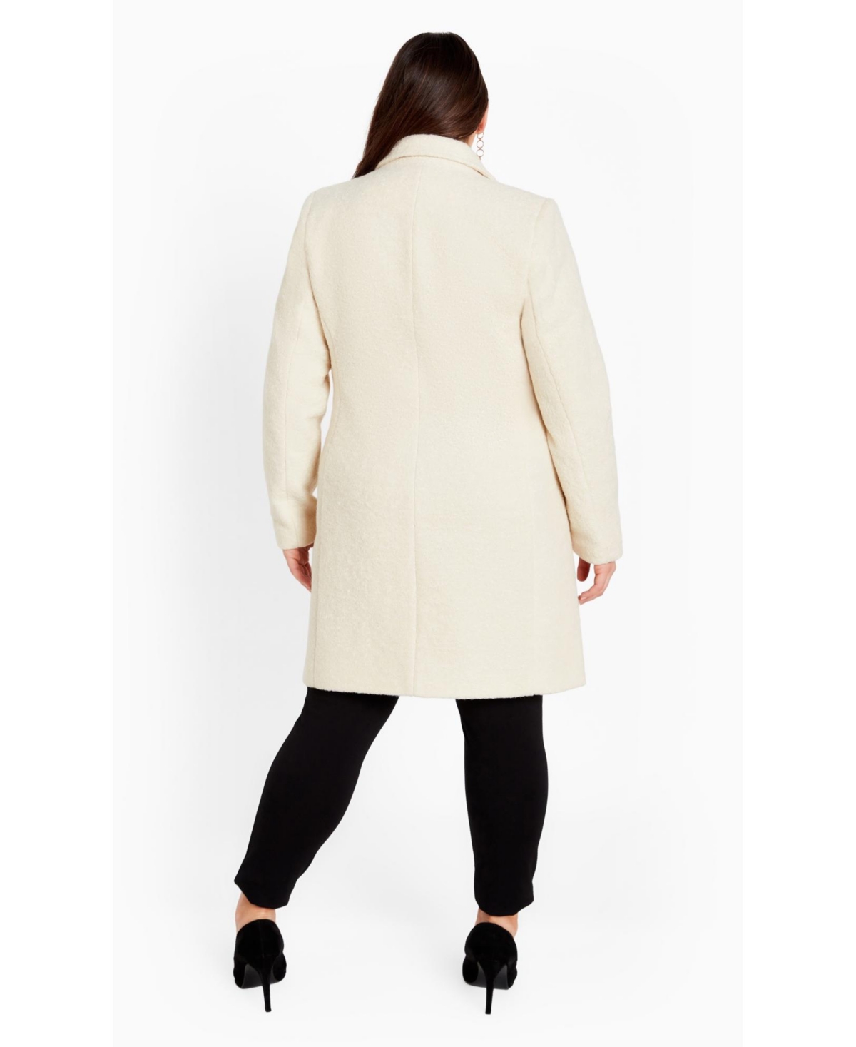 Avenue Women's Estelle Double Button Collared Coat