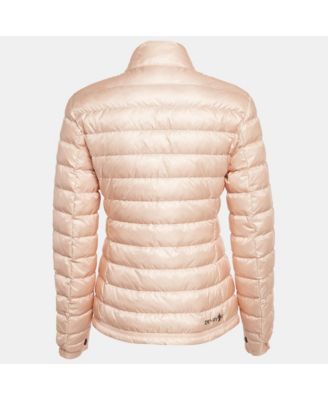 Women's Grenoble Light Orange Nylon Day-Namic Down Jacket