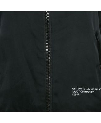 Women's Black Rose And Arrow Embroidered Satin Bomber Jacket