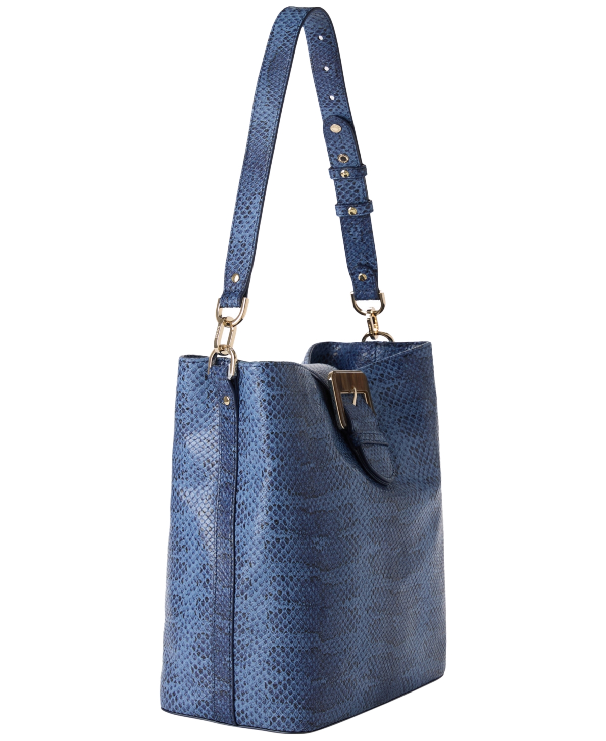 Brahmin Celina Small Leather Bucket Handbag